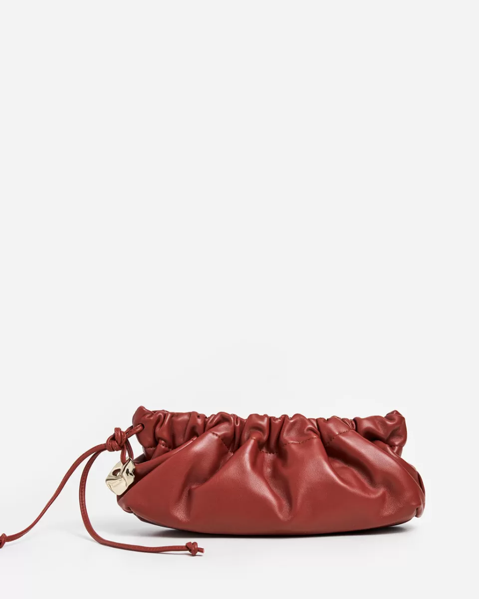 Flattered Cissi Clutch Bag Leather Red