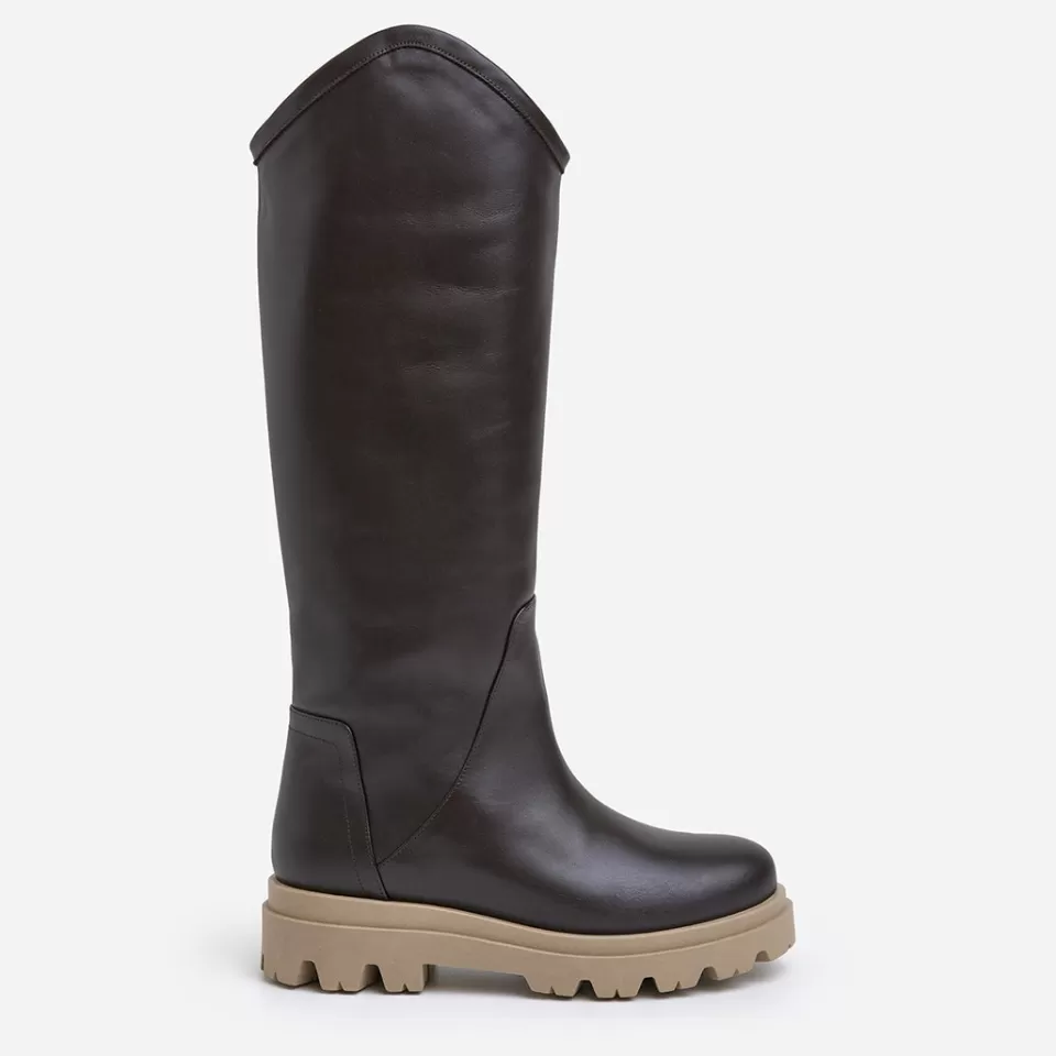 Flattered Leonore Leather Brown