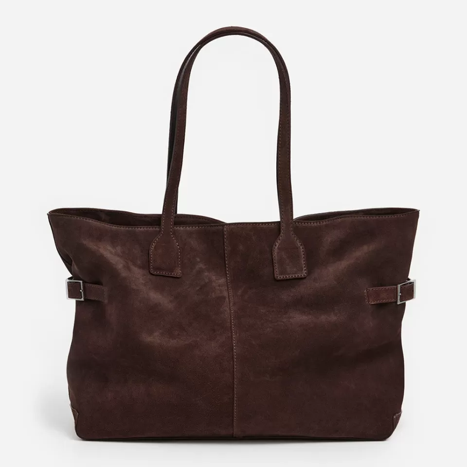 Flattered Lesley Tote Bag Suede