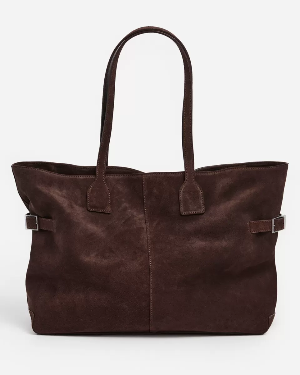 Flattered Lesley Tote Bag Suede