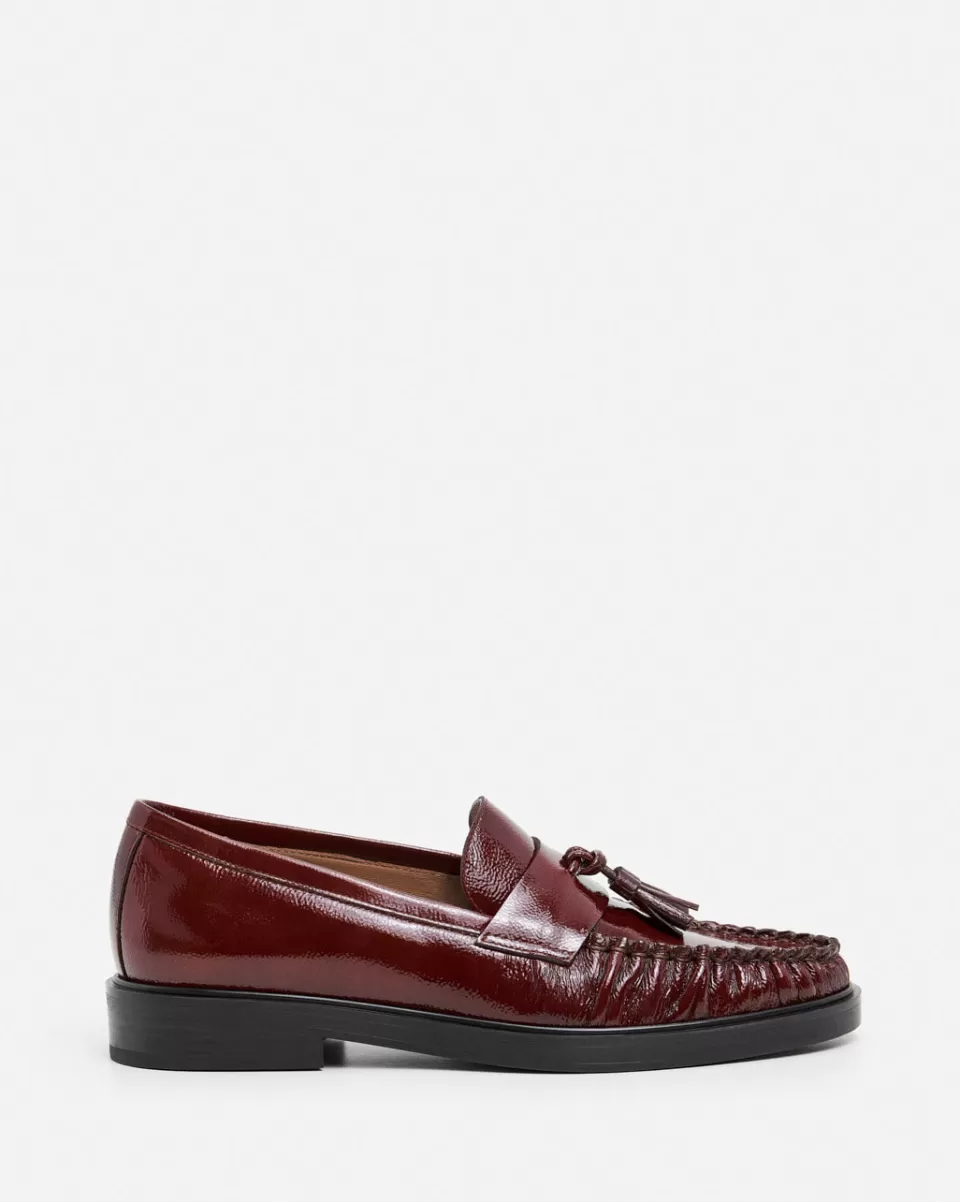 Flattered Sigrid Leather Brick Red