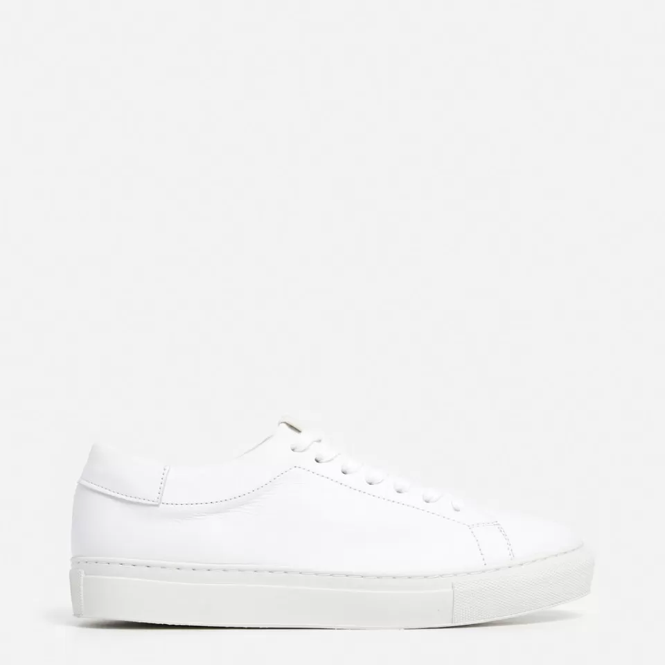 Flattered Stockholm Leather White