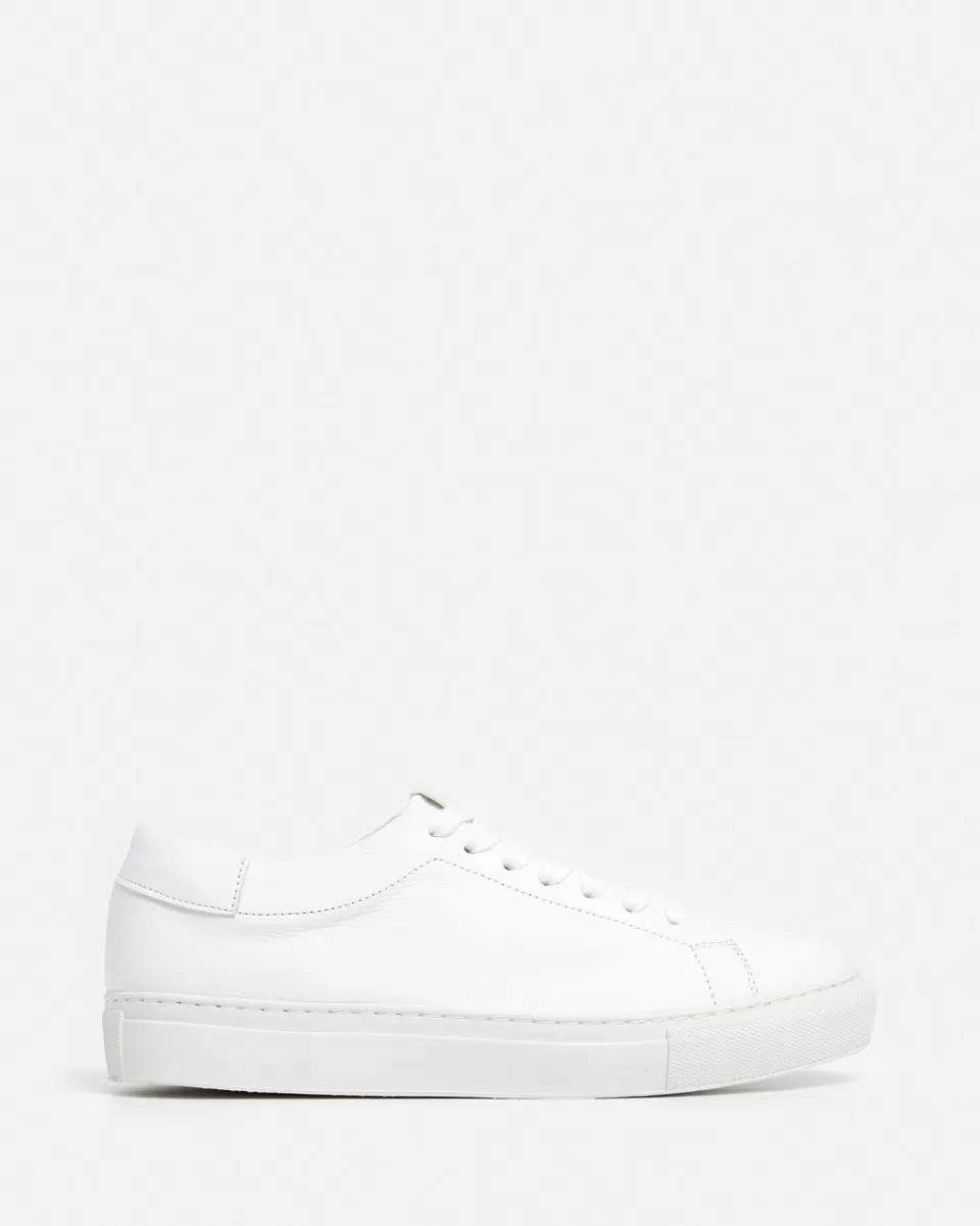 Flattered Stockholm Leather White