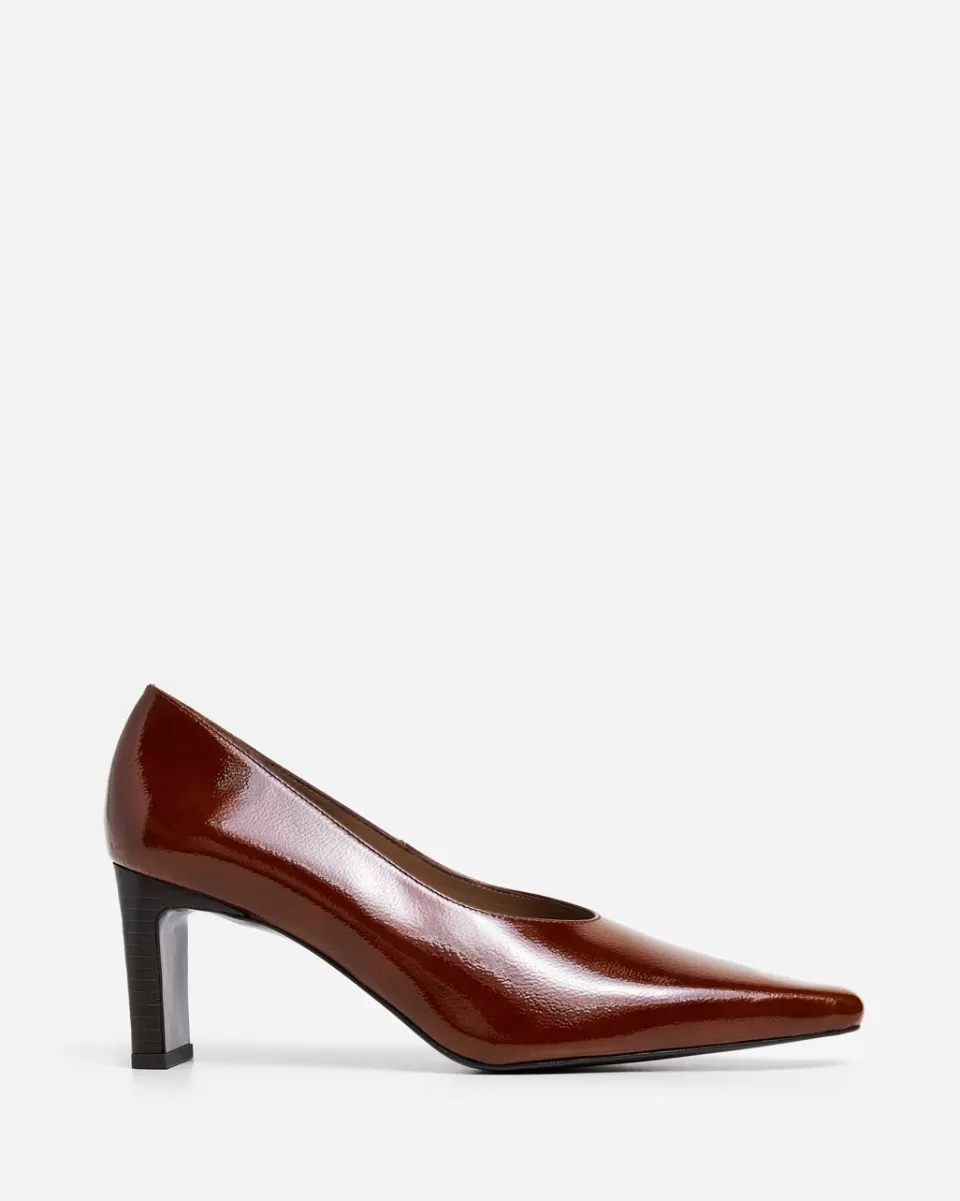 Flattered Tove Leather Brick Red