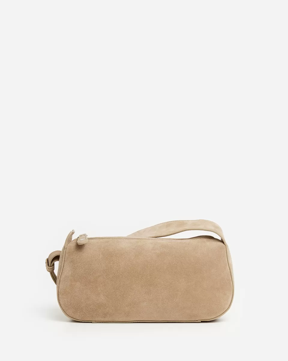 Flattered Tuna Shoulder Bag Suede